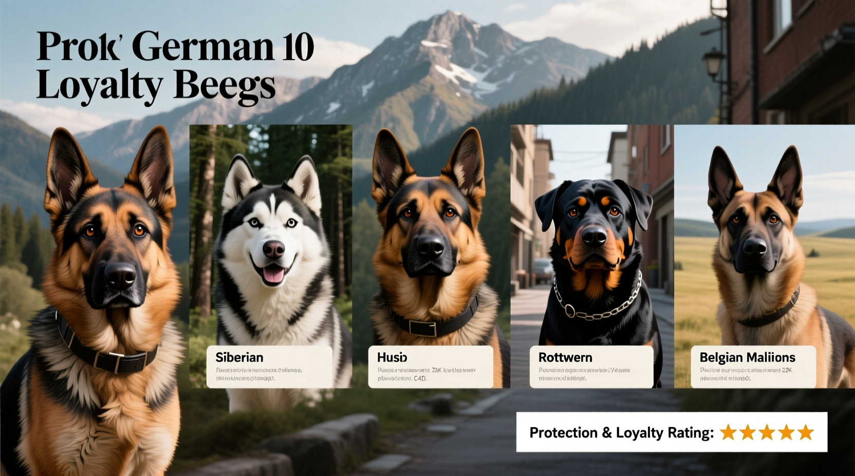 guide to the best security dog breeds for protection and loyalty