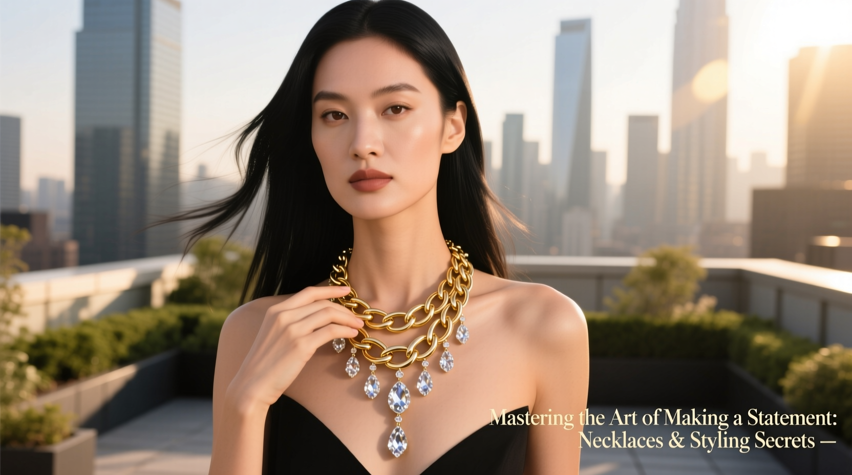 mastering the art of making a statement with a long necklace tips and styling secrets