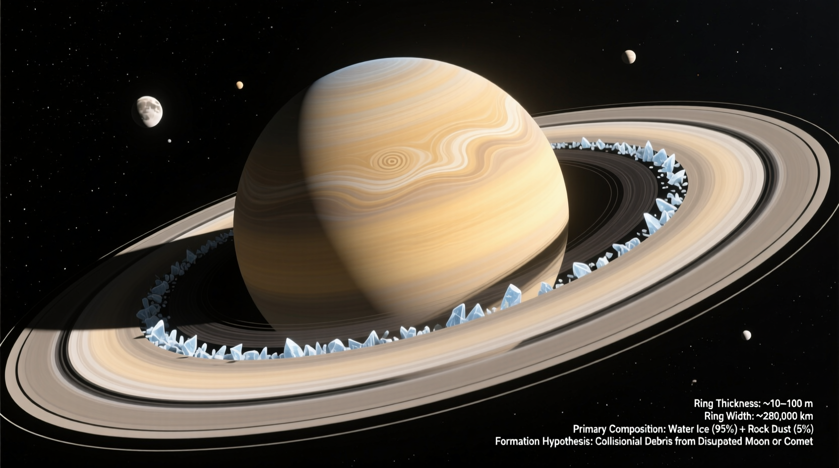 why are saturns rings so thin exploring their formation structure