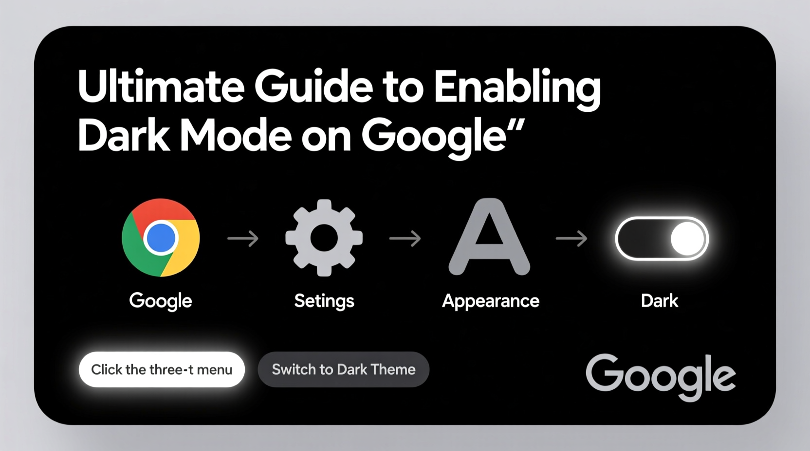 ultimate guide to enabling dark mode on google for a black background