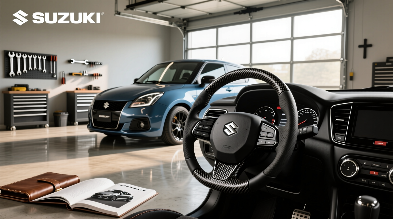 How to Choose Suzuki Swift Carbon Fiber Steering Wheel, What Is the Price?
