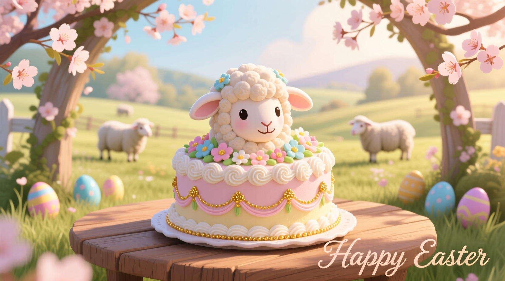 why do people make lamb cakes for easter