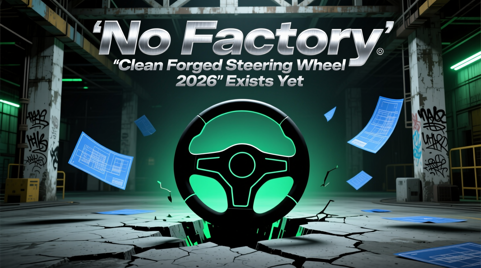 clean forged steering wheel 2026