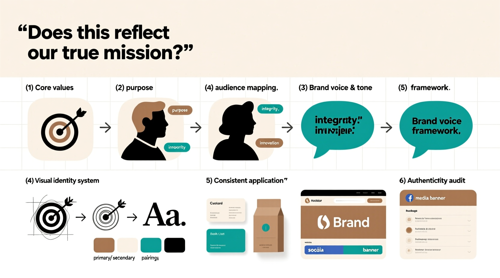 how to brand a business practical steps to build a memorable and authentic brand identity