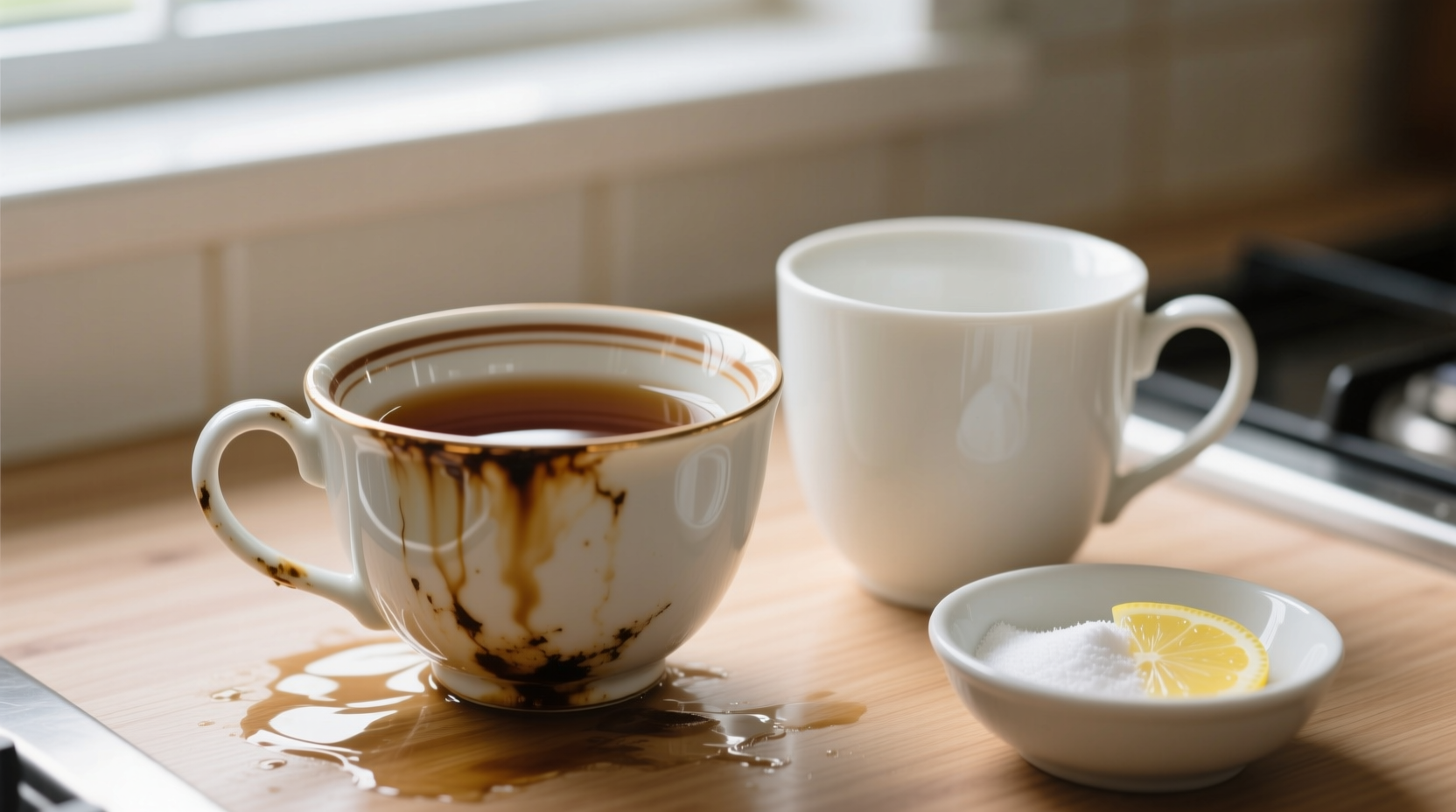 how to remove tea stains