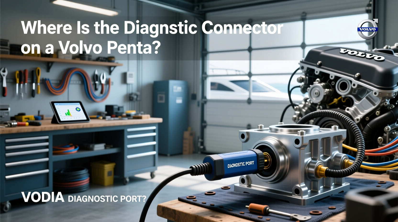 How to Choose Volvo Penta VODIA Diagnostic Tool, Where Is the Connector?