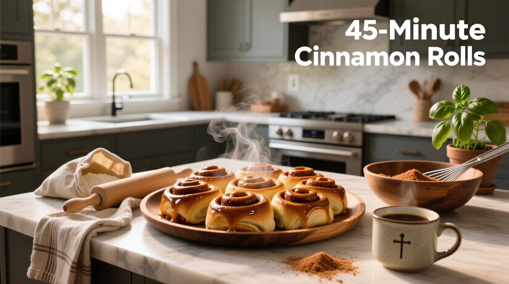 45 minute cinnamon rolls guide
