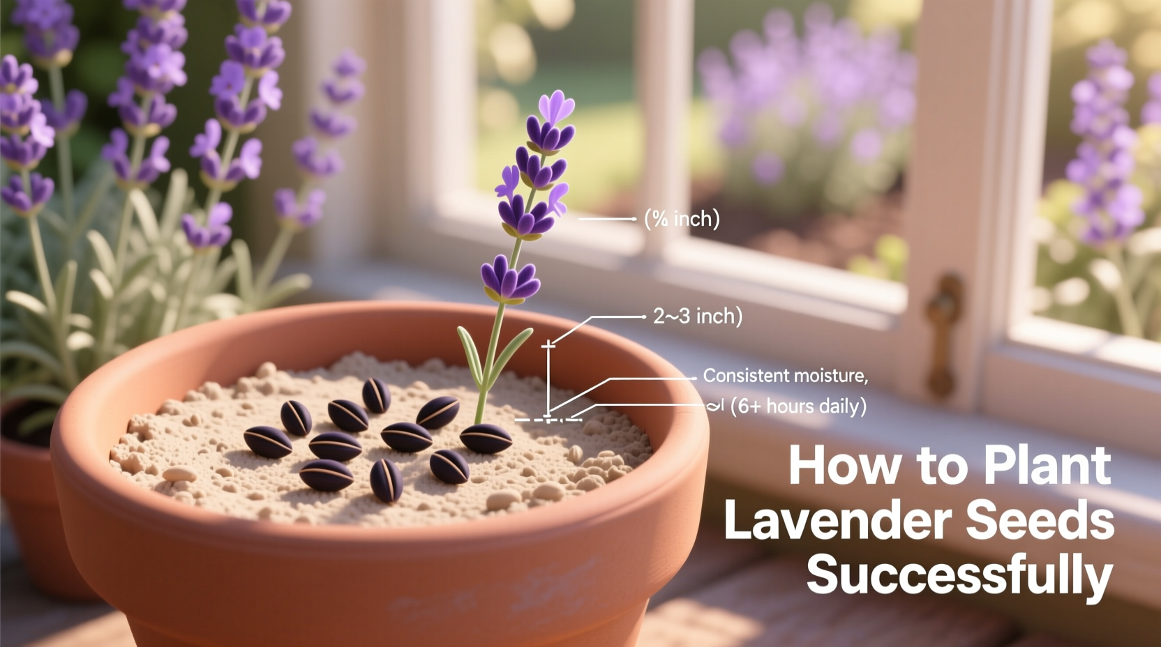 how do you plant lavender seeds