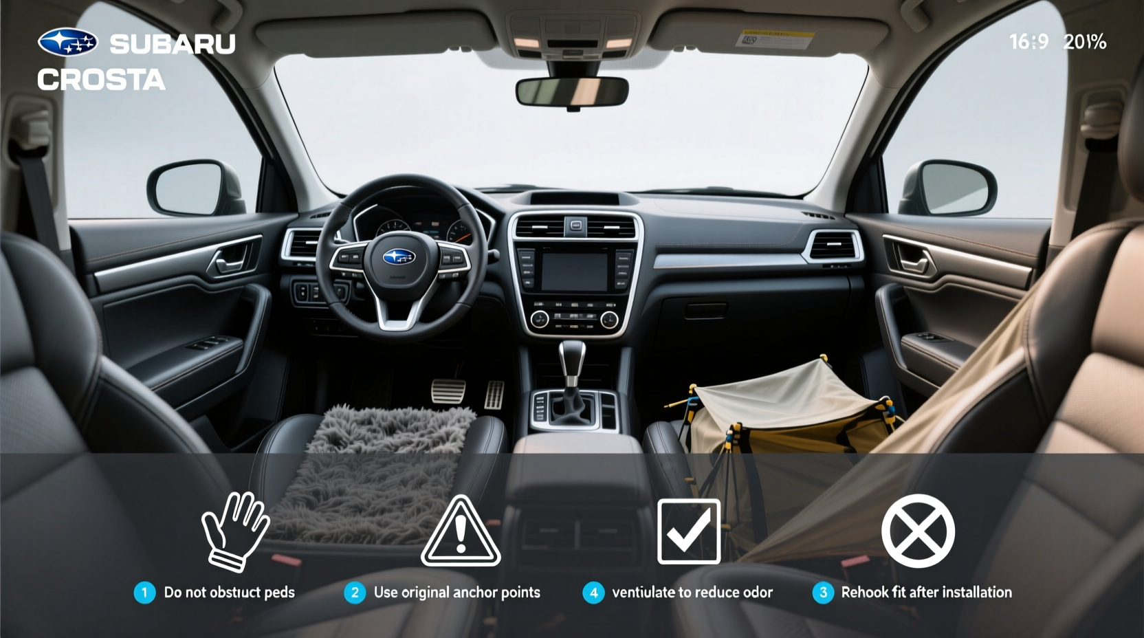 Car Camping in Subaru Crosstrek Buying Guide: How to Choose