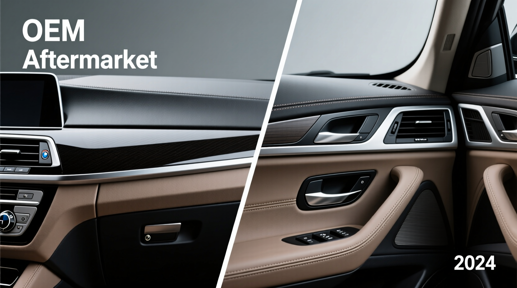 oem vs aftermarket f10 trim