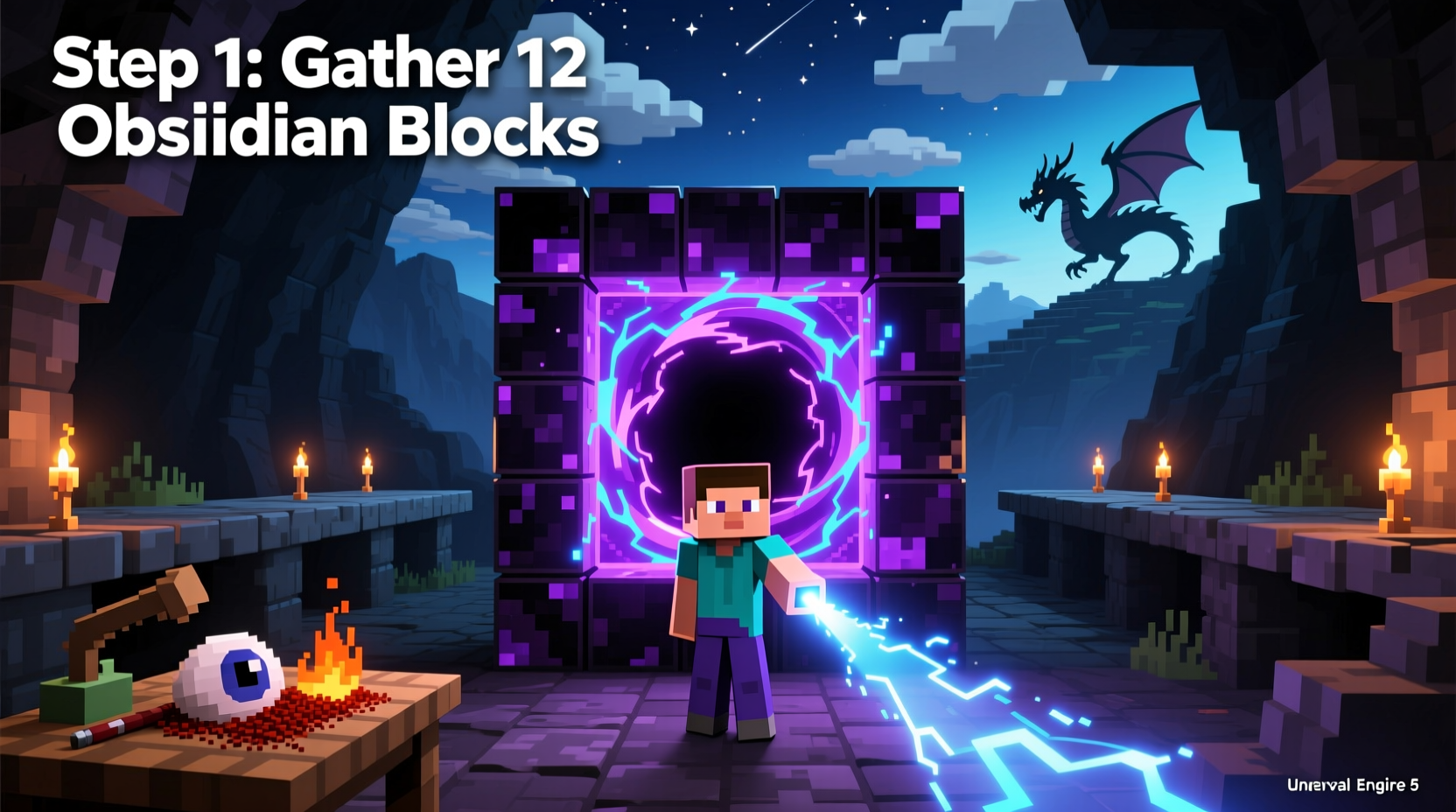 unlocking the ender dragon a step by step guide to building and activating your end portal in minecraft
