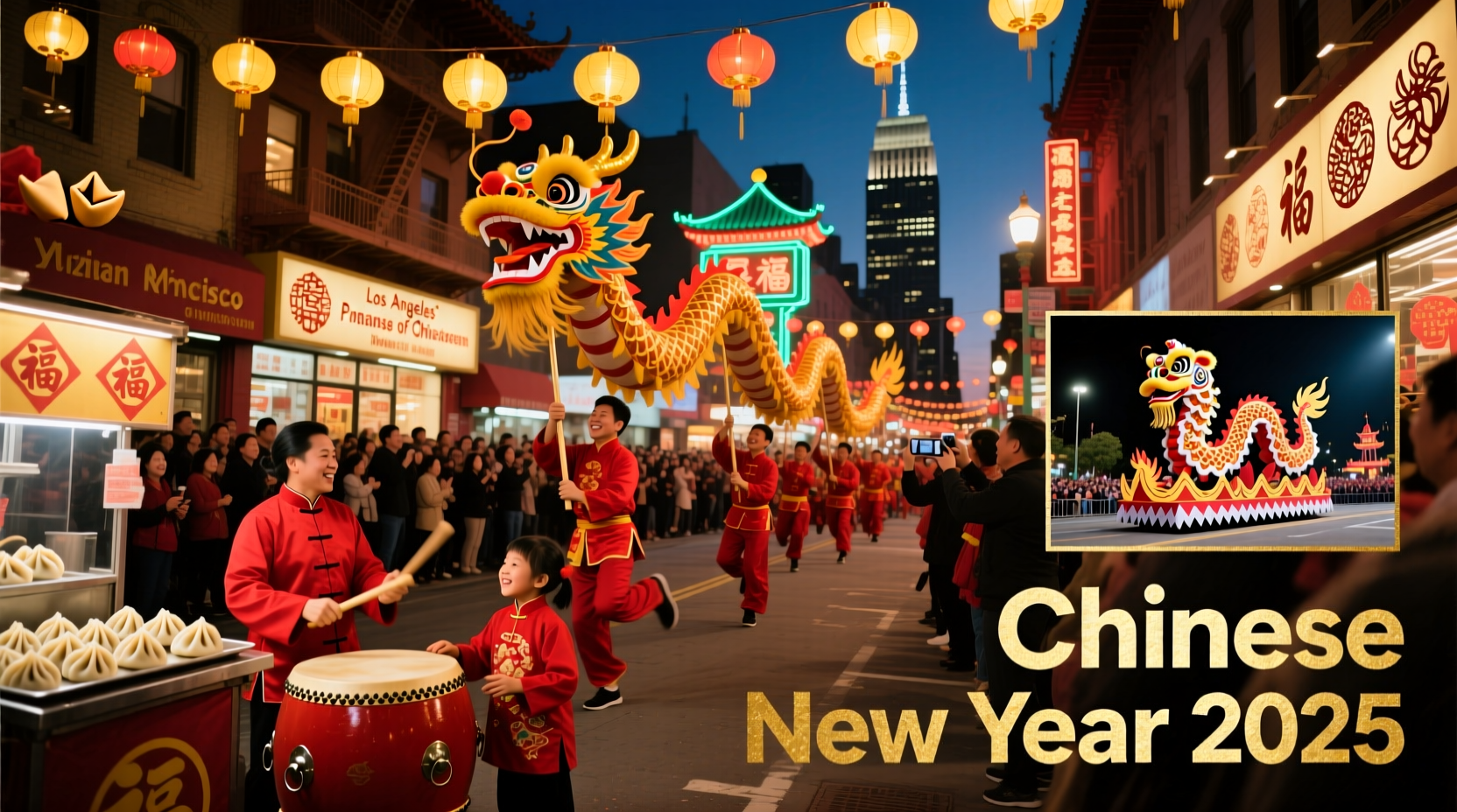 what cities in america celebrate the chinese new year