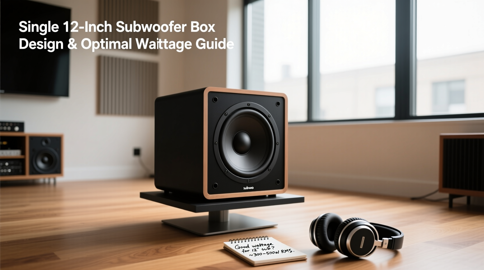 How to Choose Single 12 Inch Subwoofer Box Design, What Is a Good Wattage for a 12 Inch Subwoofer?
