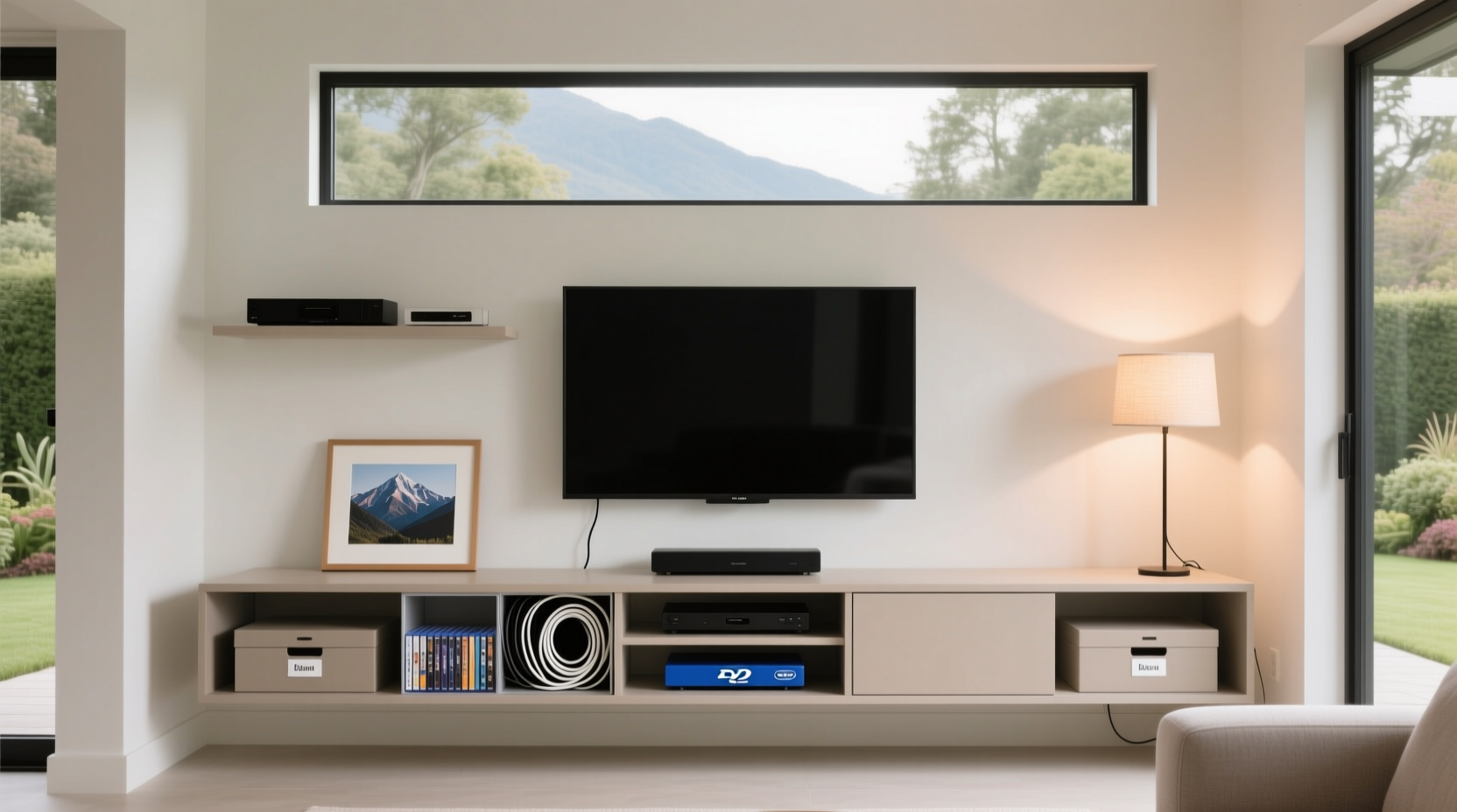 how to organize and declutter your entertainment center
