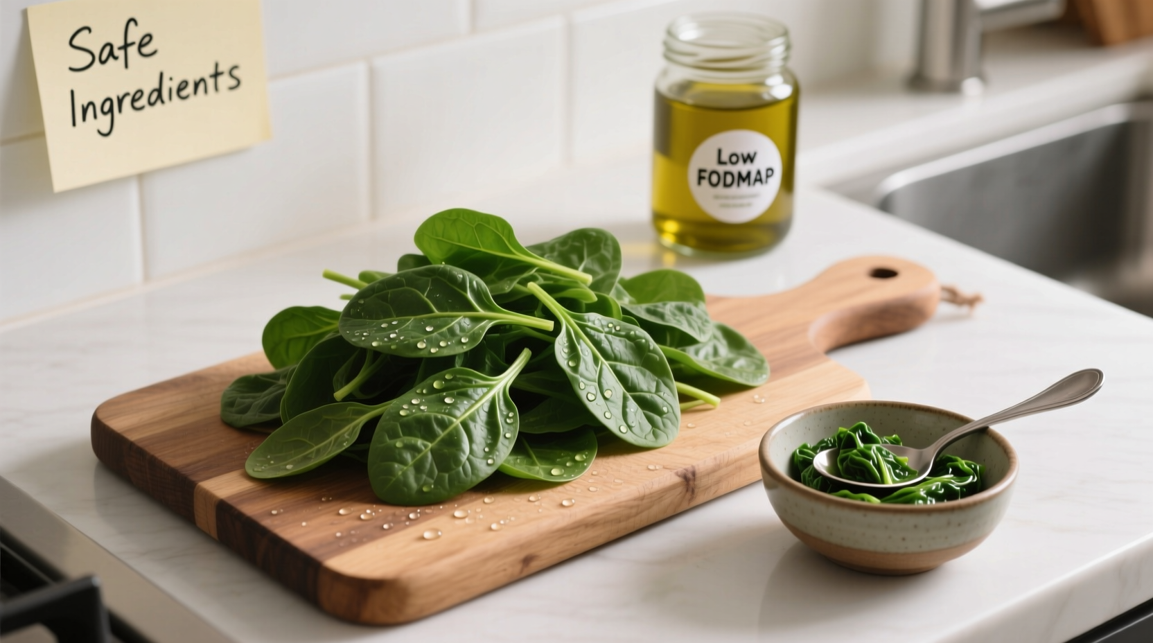 Spinach on Low FODMAP Diet: Safe Portions & Tips
