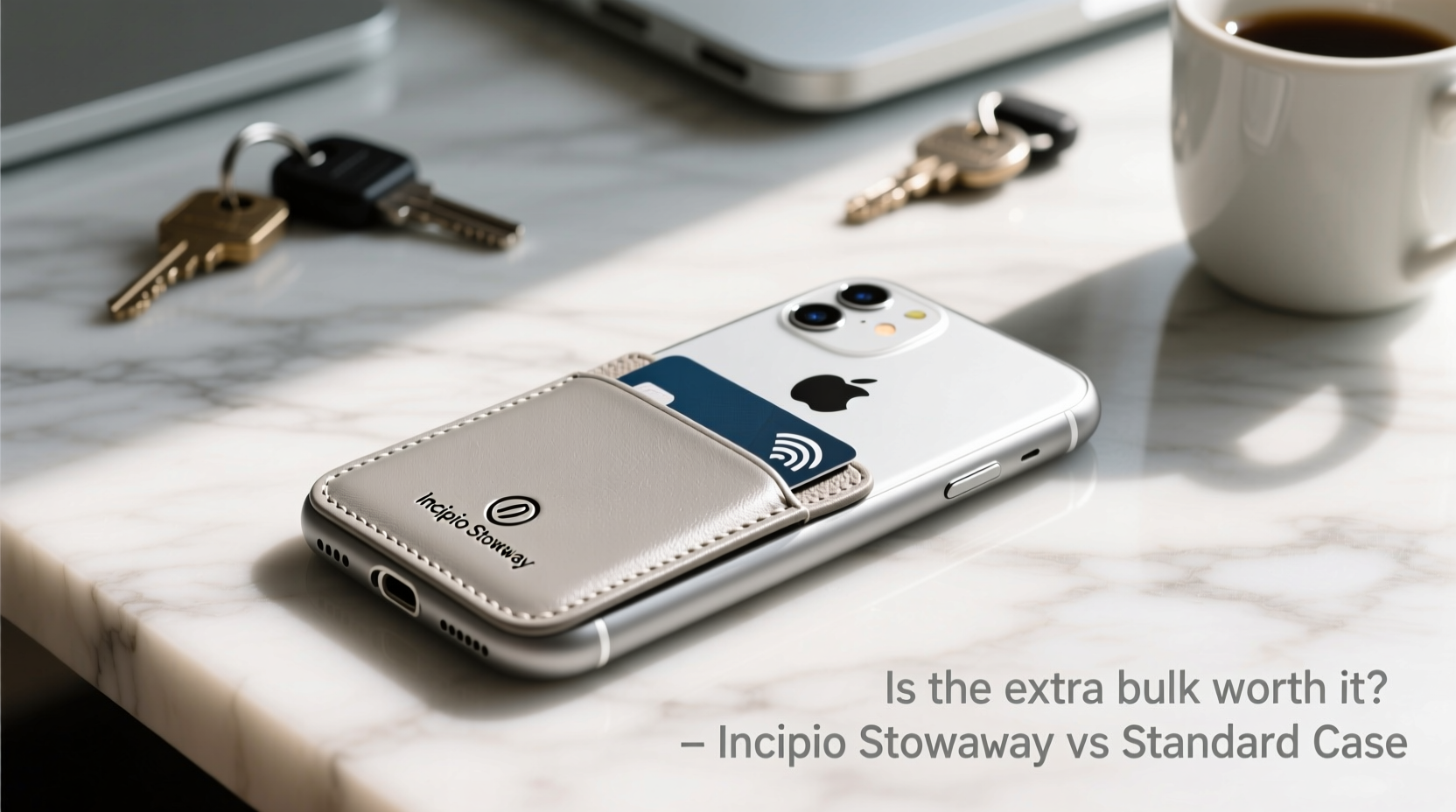 incipio stowaway vs wallet case is the extra bulk worth it for iphone 6 2