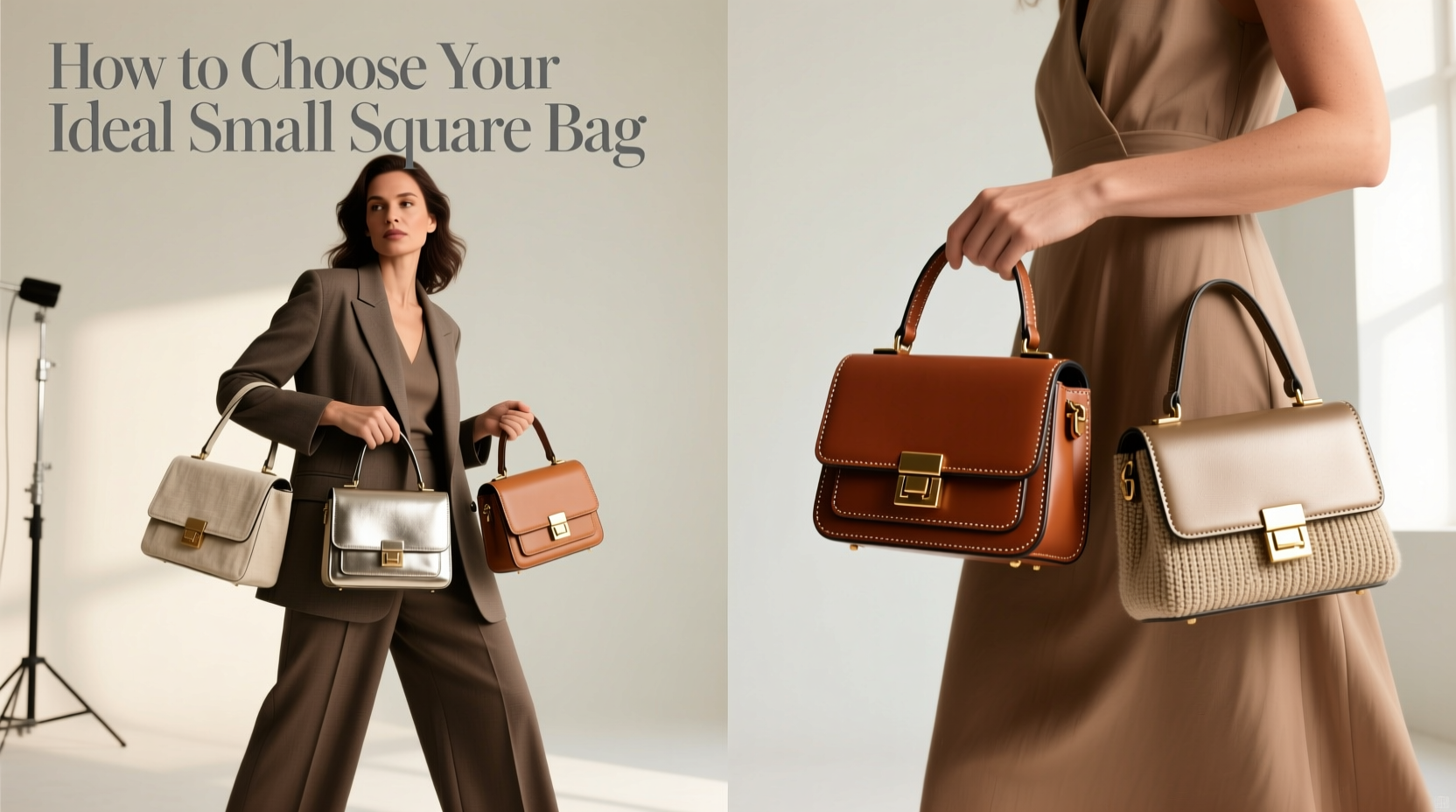styling tips how to choose the ideal small square bag to elevate any outfit