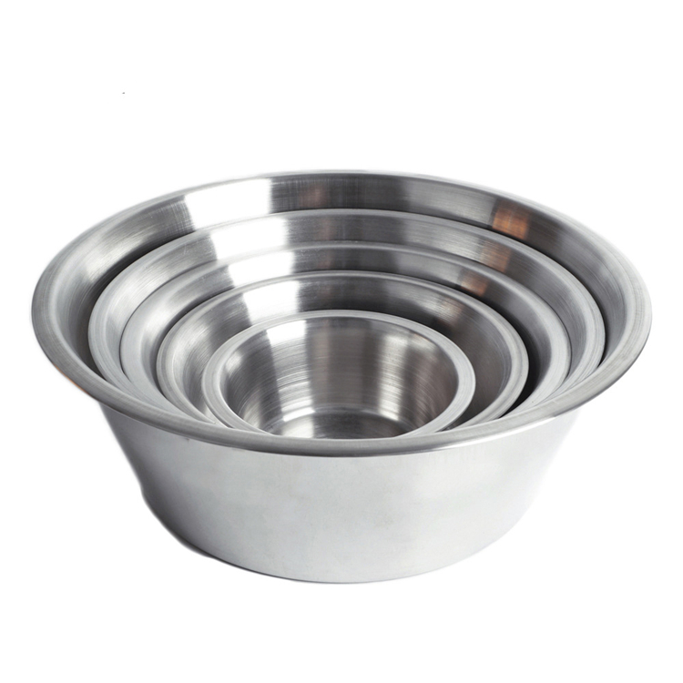 Wholesale Hot Sale Pet Food Water High Quality Sturdy Stainless Steel Metal Cat Dog Bowl