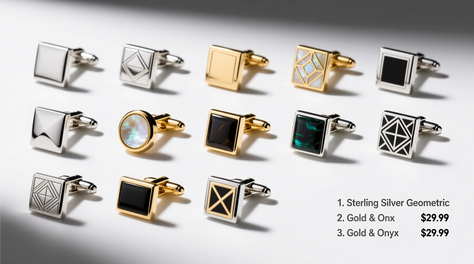 top 10 best cufflinks for men timeless style with wallet wise prices