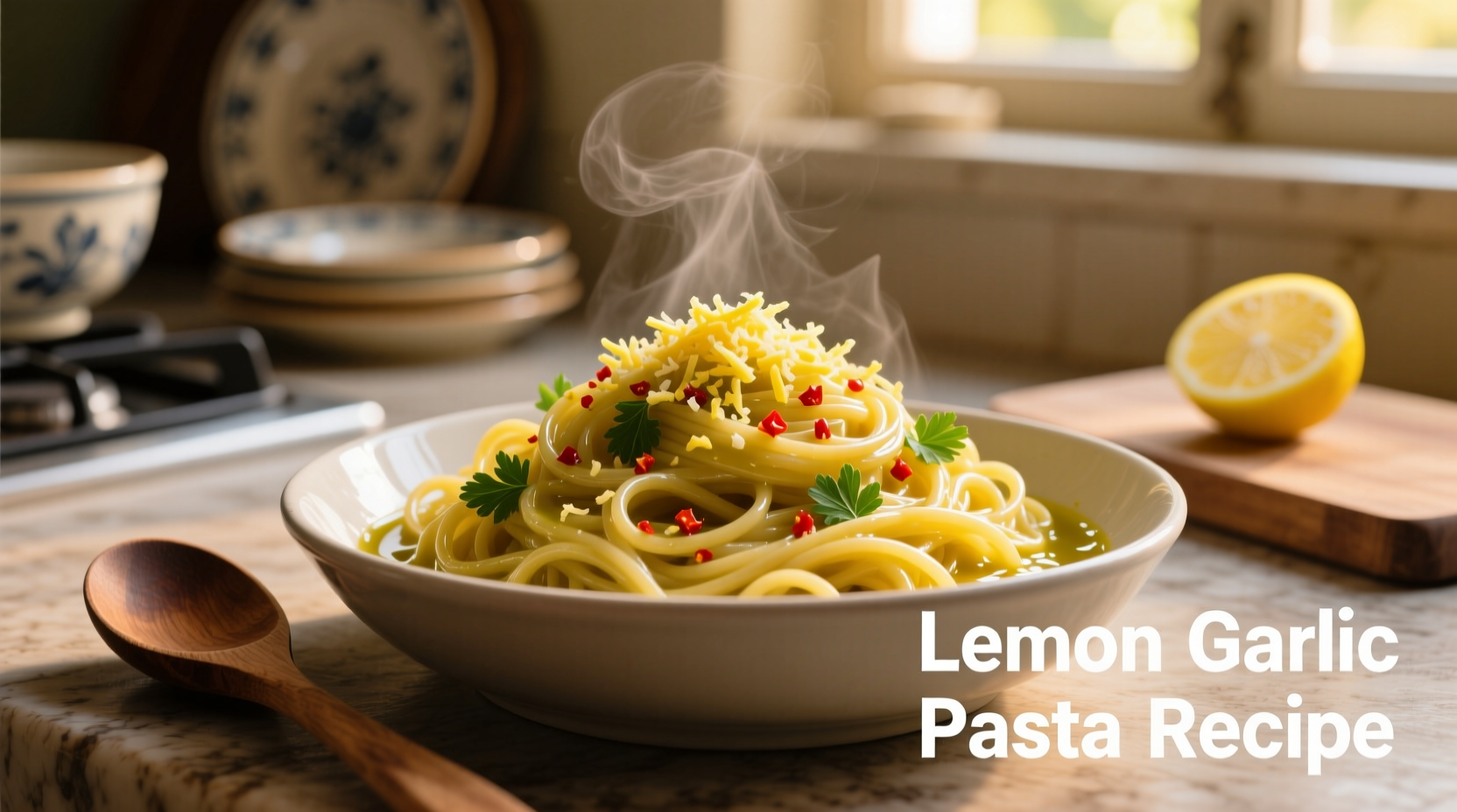 lemon garlic pasta recipe