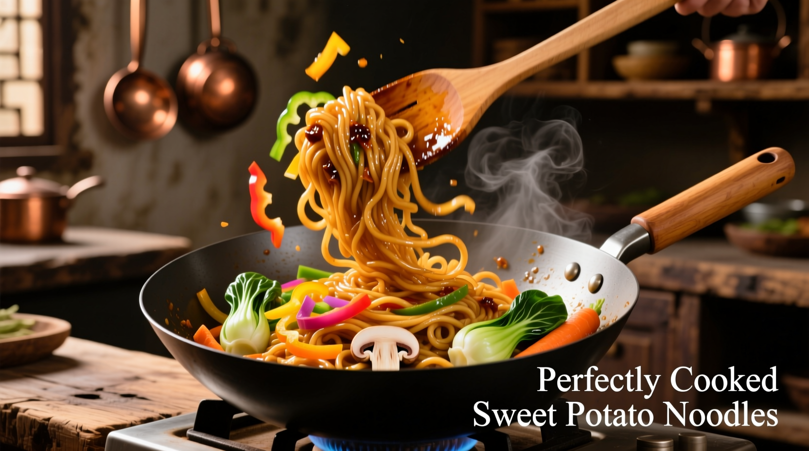 how to cook sweet potato noodles perfectly  no boiling needed