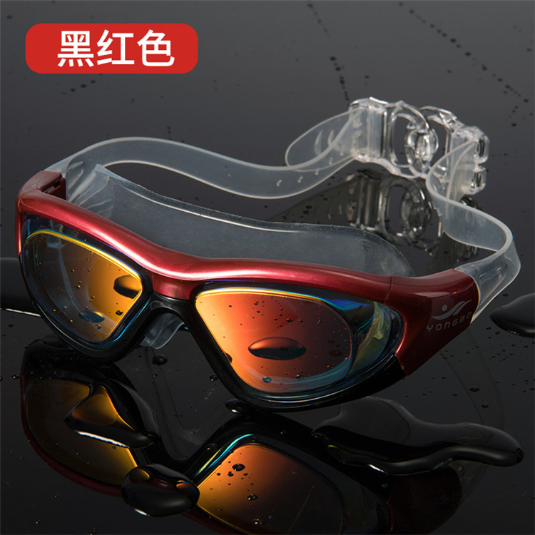 Factory Custom Branded Fashionable Racing Sport Eyewear Anti-Fog Swimming Goggles