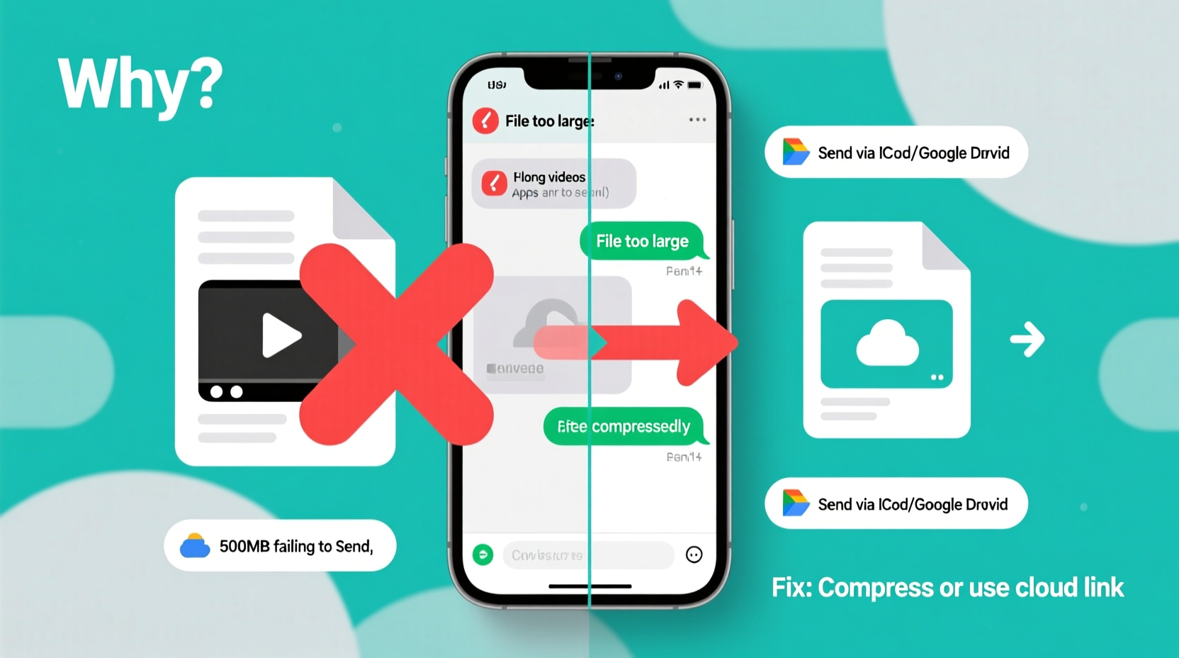 cant send long videos on messages heres why how to fix