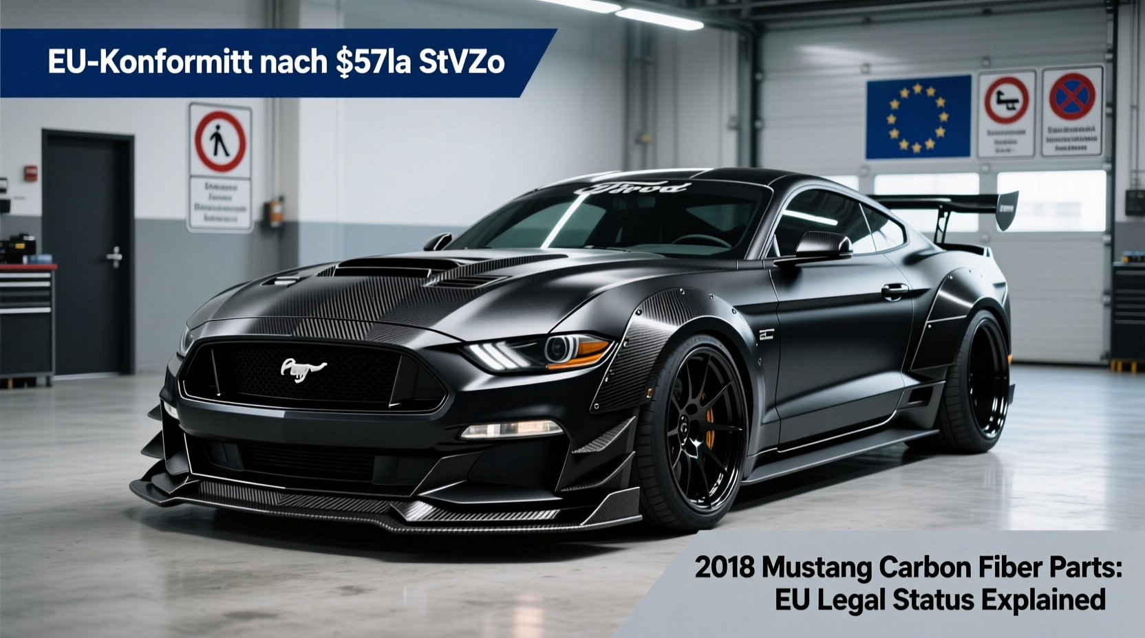 mustang 2018 carbon eu legality
