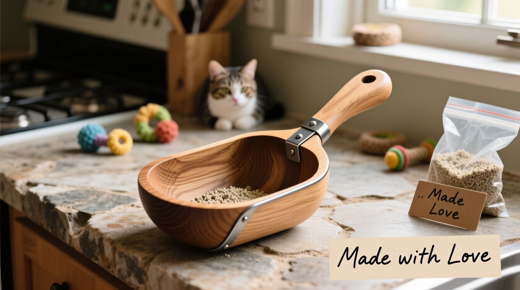 creative and easy ways to craft your own durable cat litter scoop at home