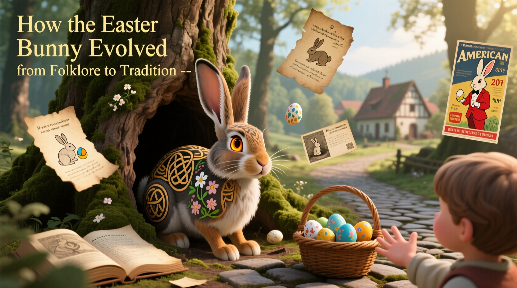 how did the easter bunny evolve