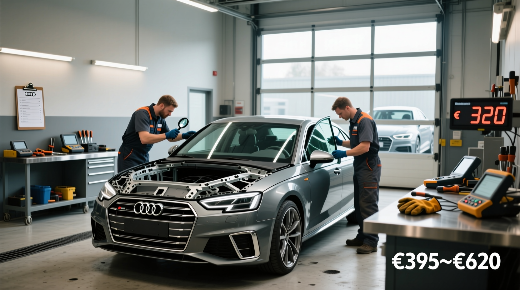 How Much Does an Audi A4 Windshield Replacement Cost?