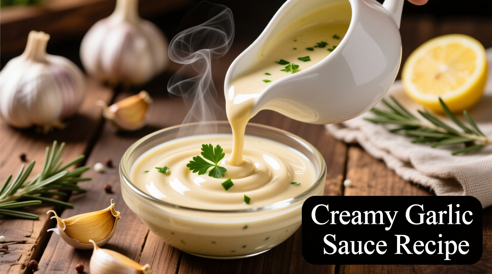 Perfect Creamy Garlic Sauce Recipe: Ready in 15 Minutes