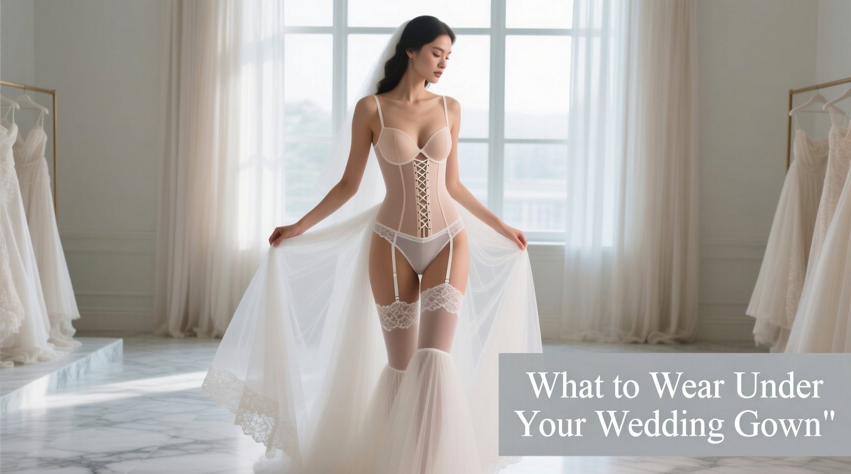 what to wear under your wedding gown