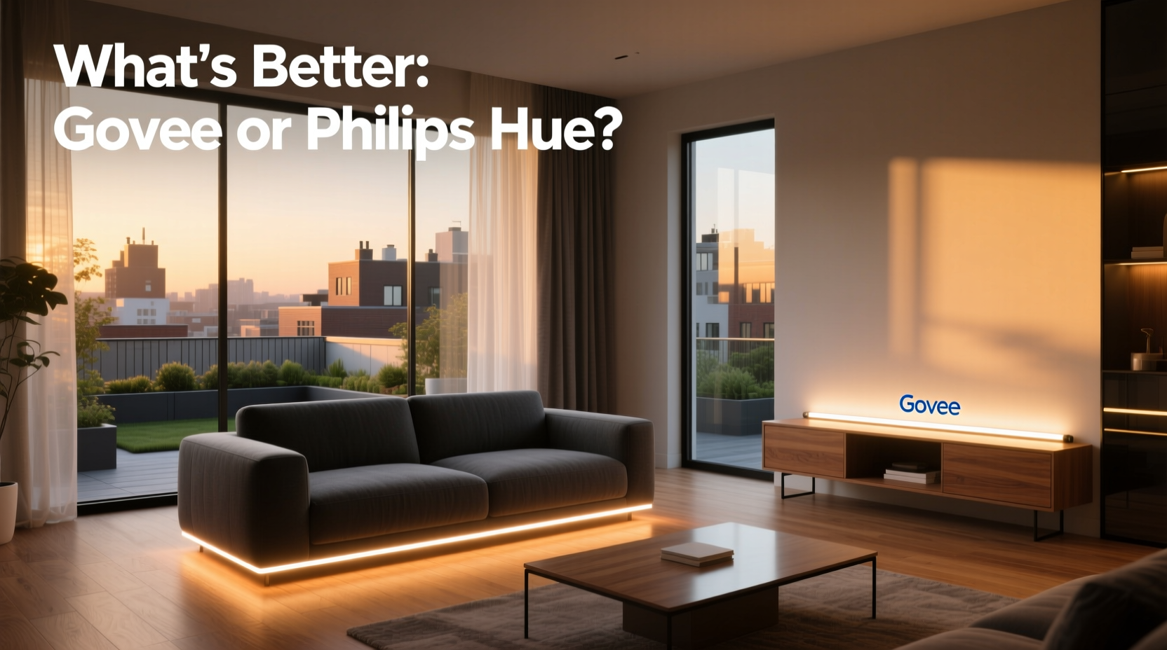 Govee vs Philips Hue light strips guide