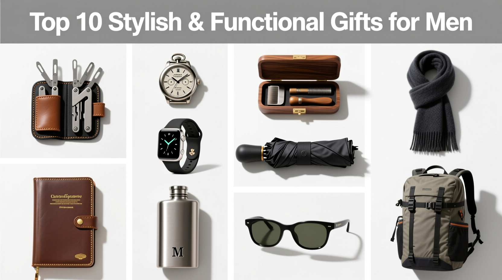 top 10 useful gifts for men that combine style and function