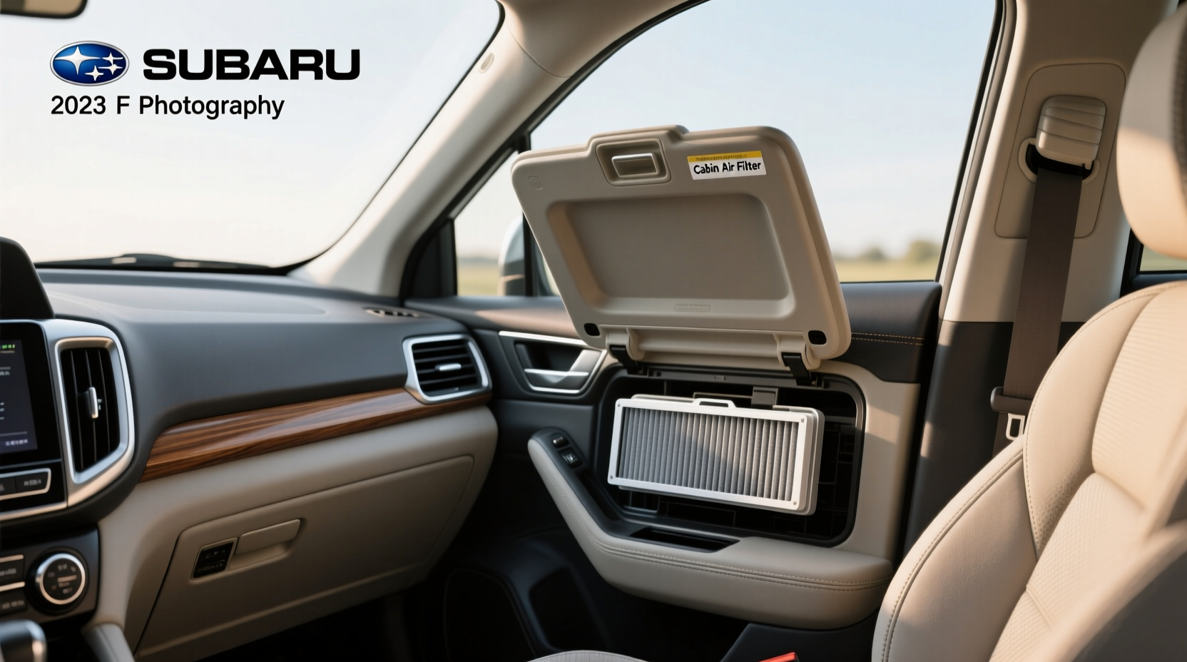 How to Replace Cabin Air Filter in 2023 Subaru Forester