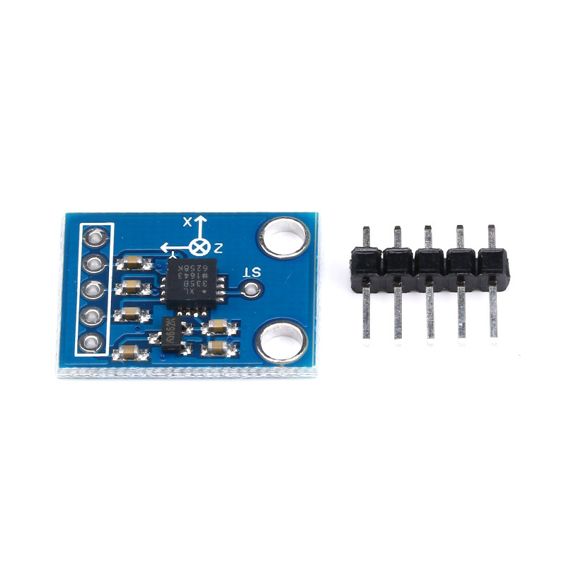 Hailege 2er-Pack ADXL335 3-Achsen-Beschleunigungssensor GY-61 – Analogausgang 3-5V, Winkelsensor Für Arduino & Mobile Geräte Hailege 2er-Pack ADXL335 3-Achsen-Beschleunigungssensor GY-61 – Analogausgang 3-5V, Winkelsensor Für Arduino & Mobile Geräte