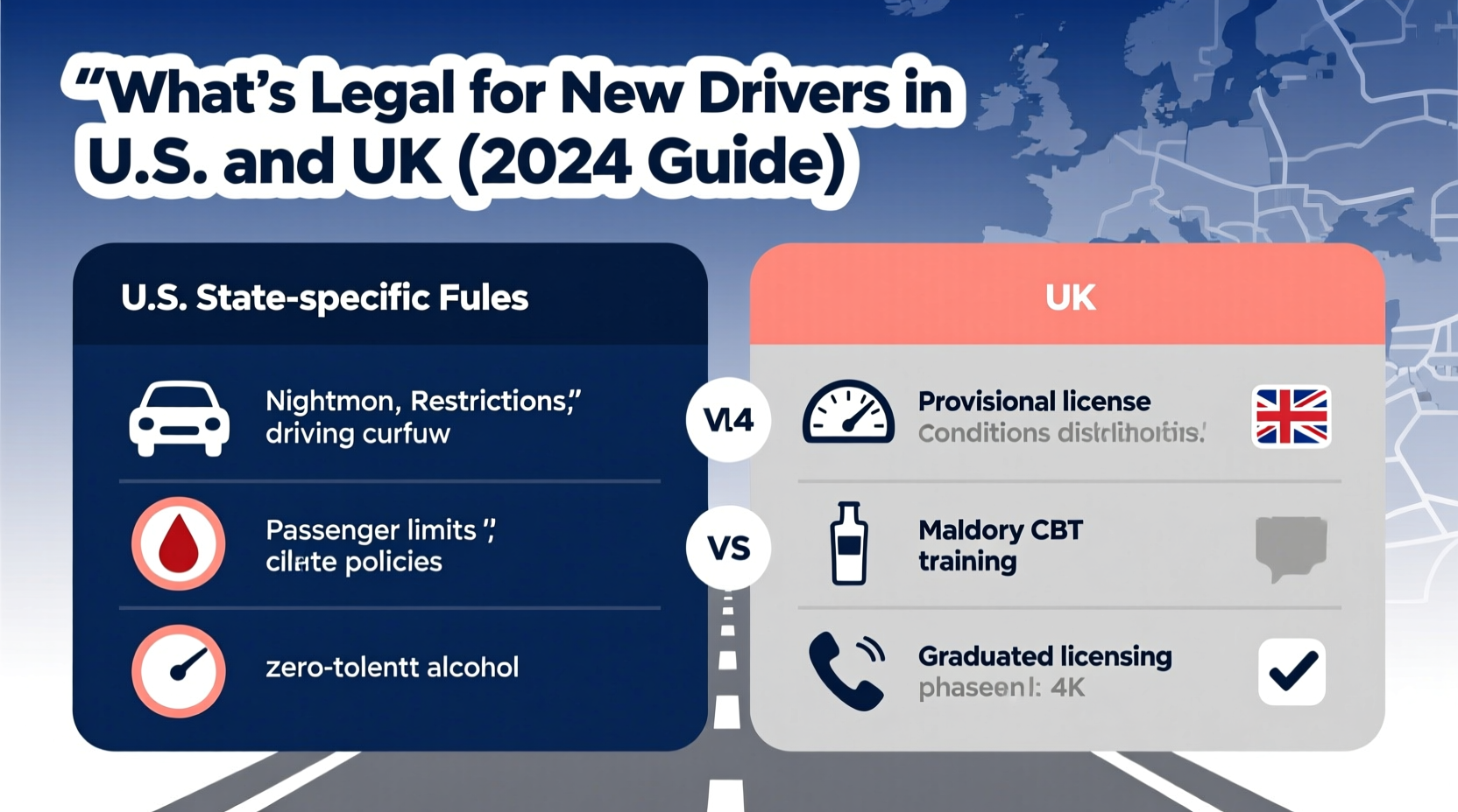 What’s Legal for New Drivers in the U.S. and UK (2024 Guide)