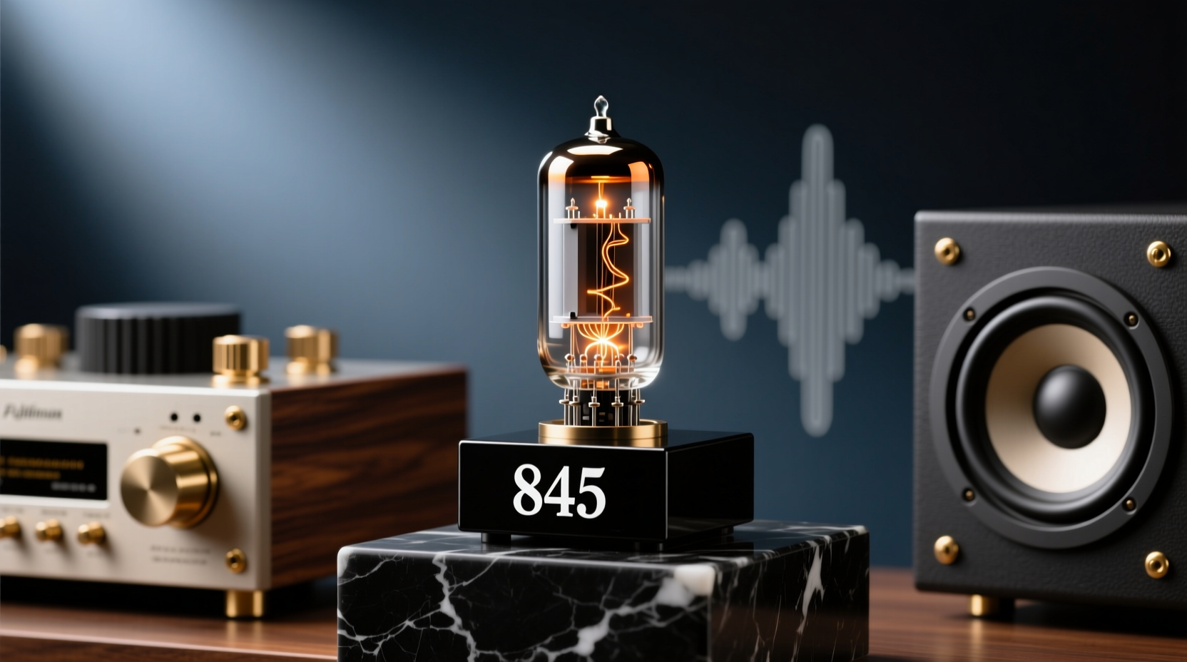 amplifier vacuum tube 845