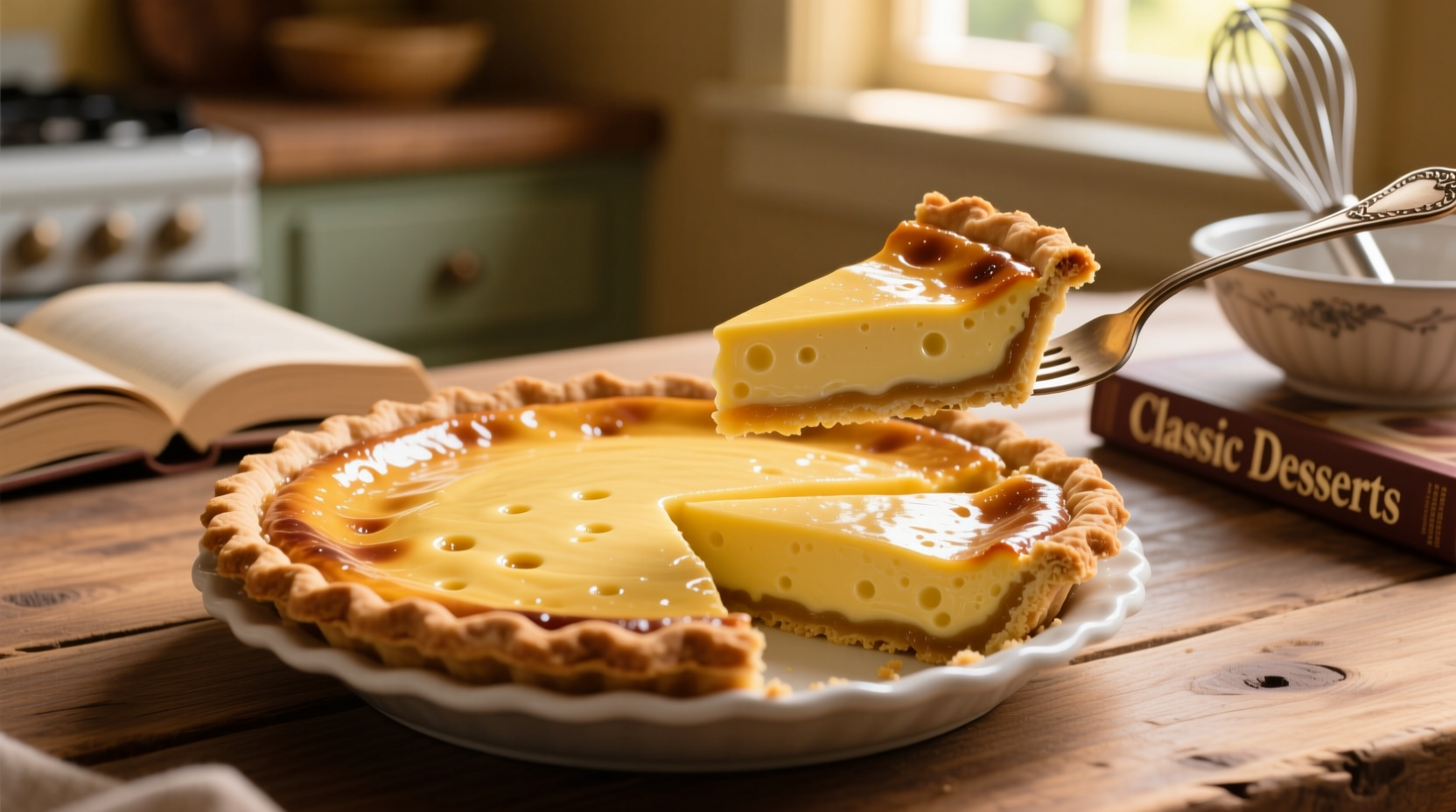 custard pie recipe