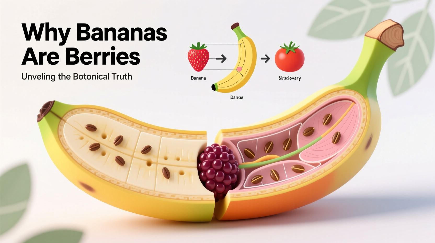 why bananas are considered a berry unveiling the truth