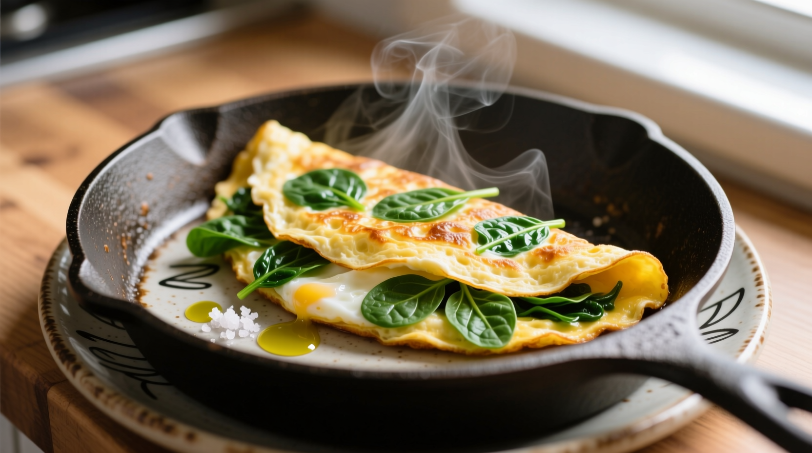 Perfect Spinach Egg Omelette Recipe: Quick & Nutritious Breakfast