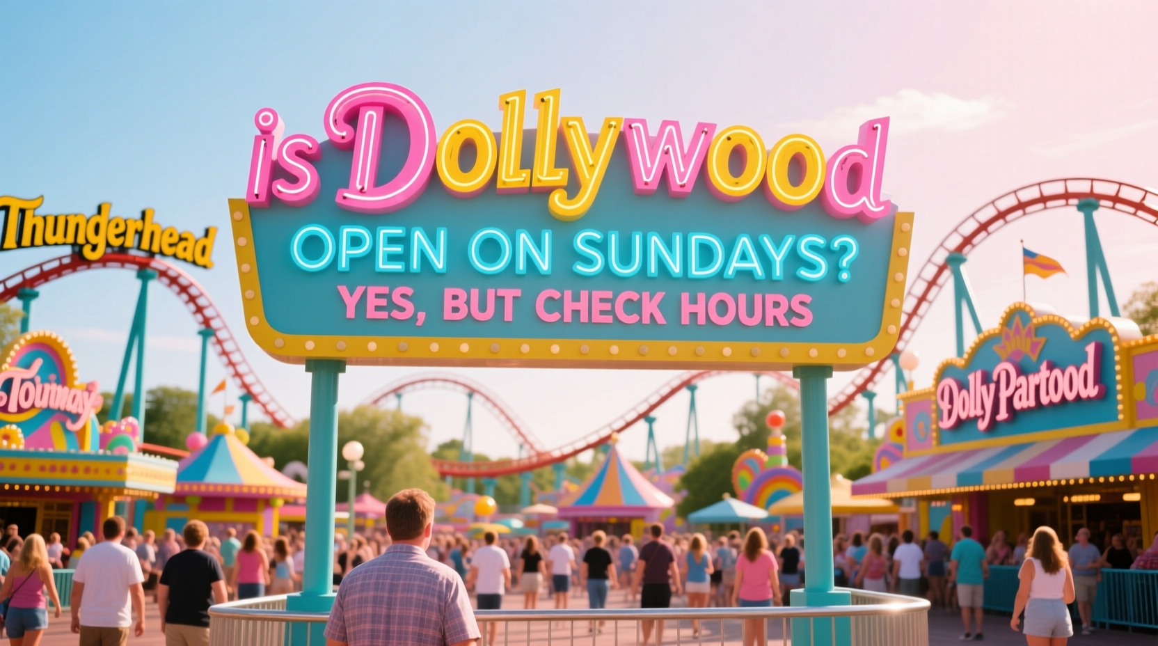 is dollywood open on sundays