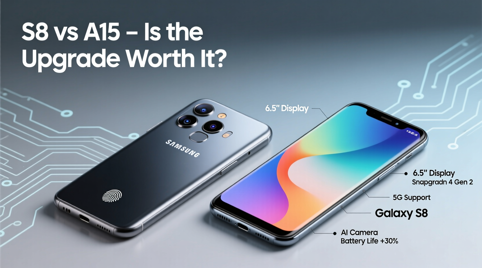 samsung a15 vs s8 is the upgrade worth ditching the old flagship