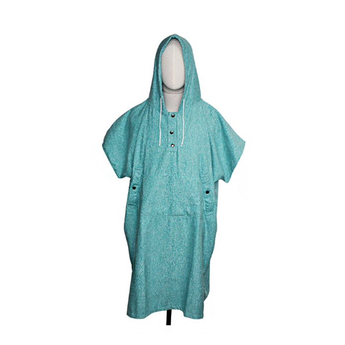 Adult Swim Diving Microfiber Poncho Towel Towelling Beach Changing Robe