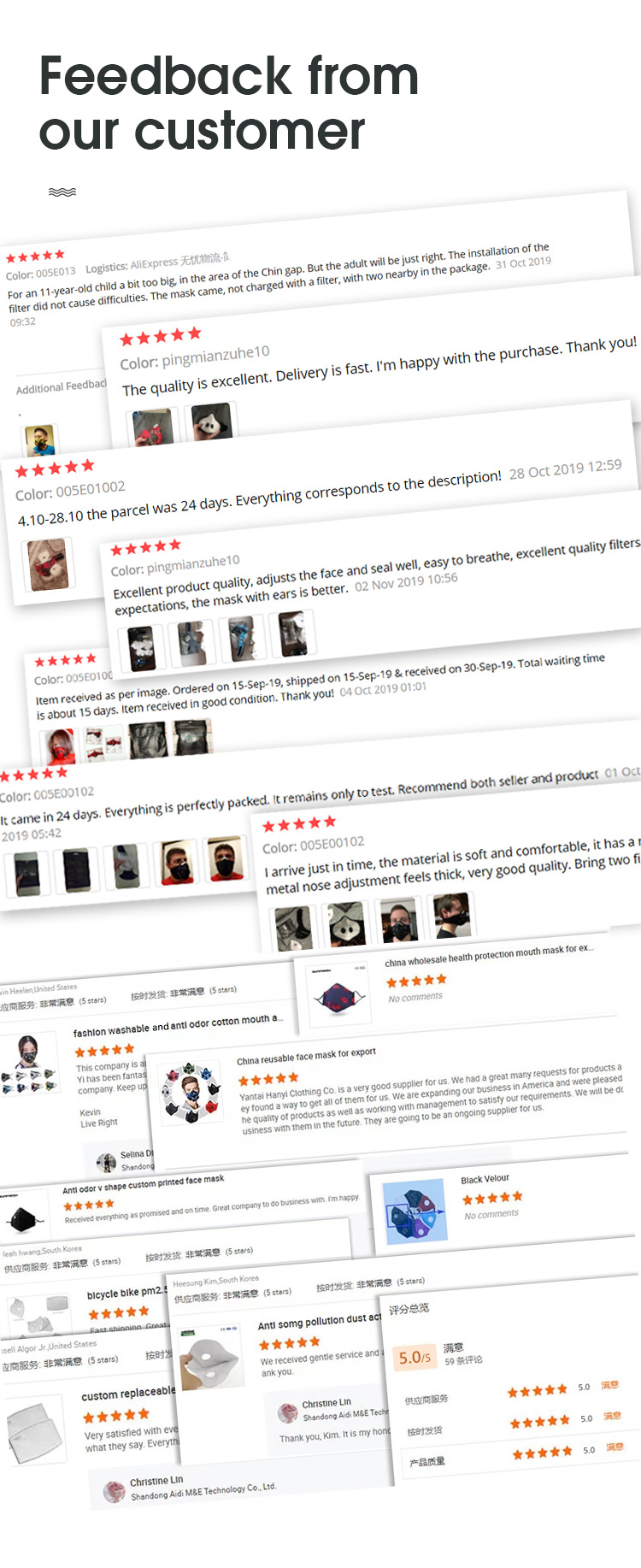 Custom Disposable KN95  Respirator Face Shield Mask Mascarillas Facial Facemask tapabocas cubrebocas