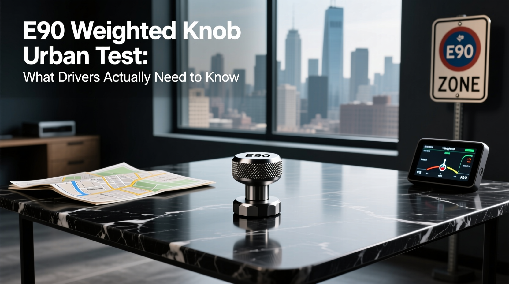 e90 weighted knob urban test