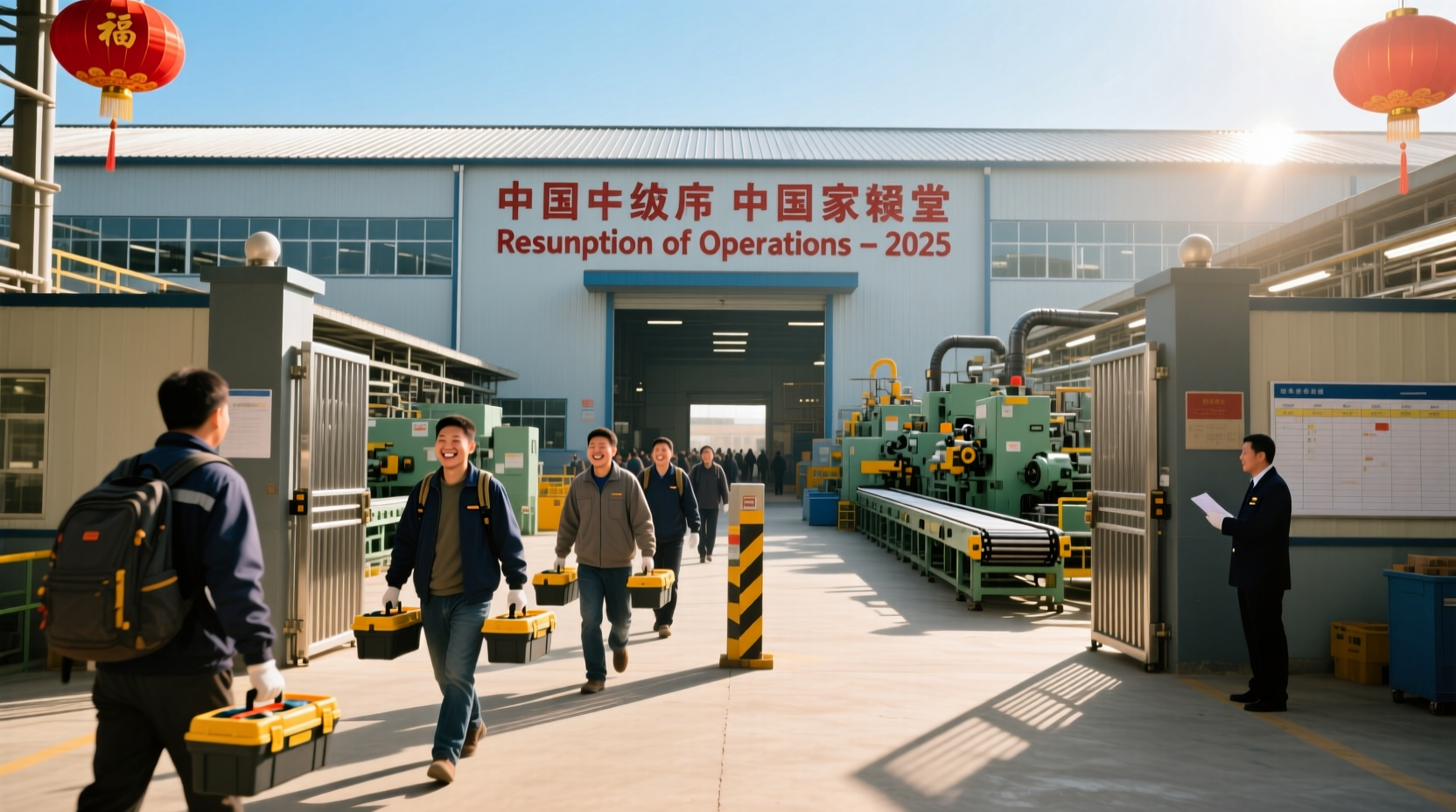 when do chinese factories open after chinese new year