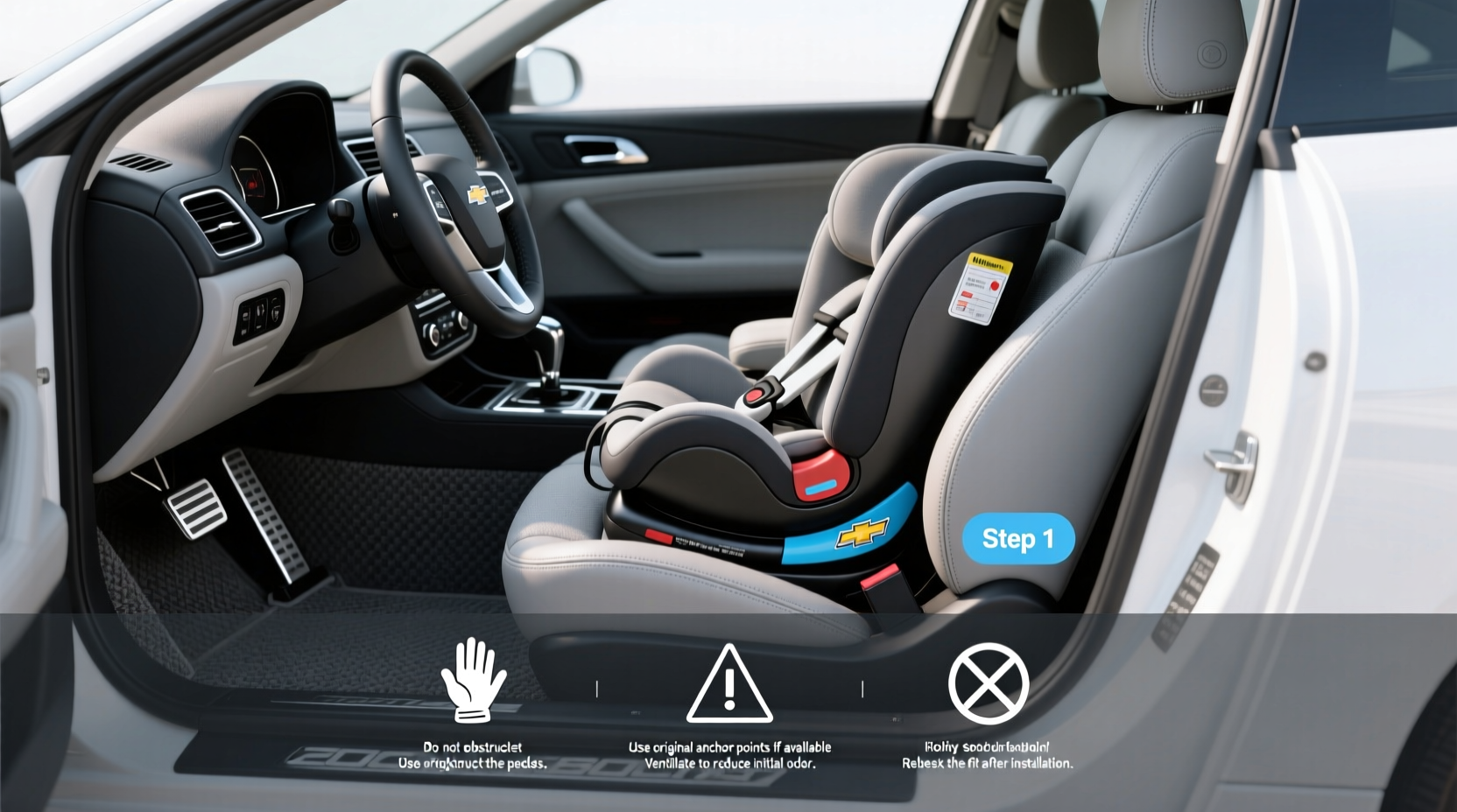 2002 camaro child car seat