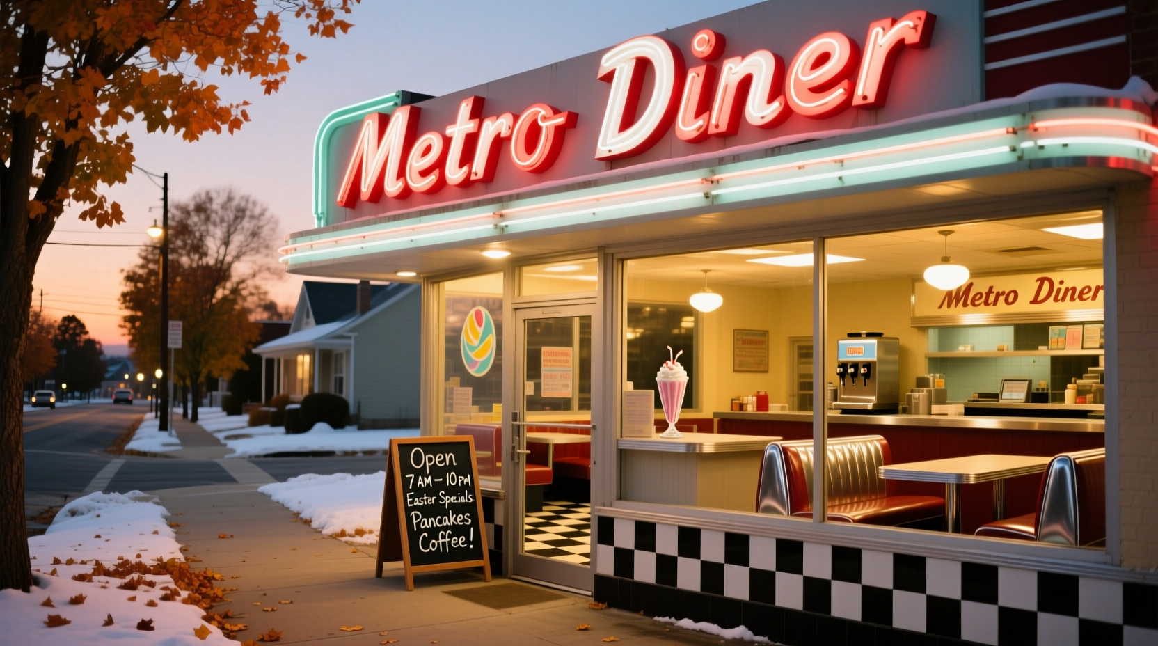 is metro diner open on easter